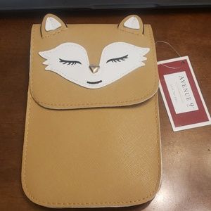 Avenue 9 FOX crossbody pouch bag purse